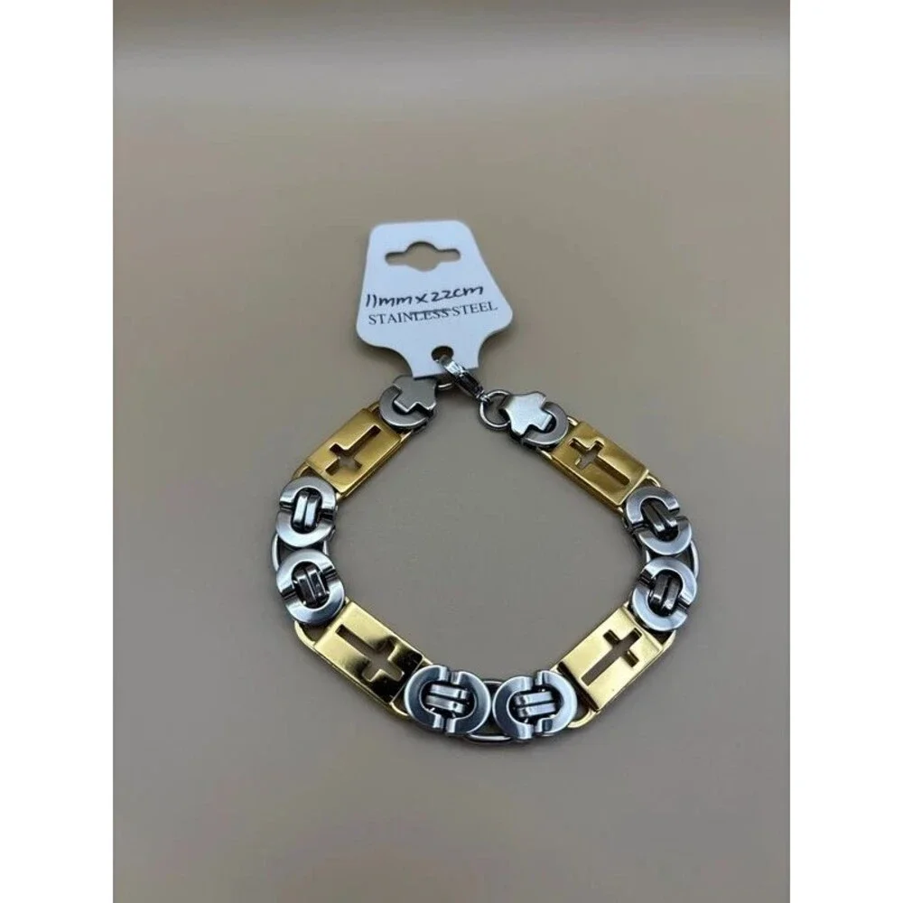 Men’s stainless steel bracelet
